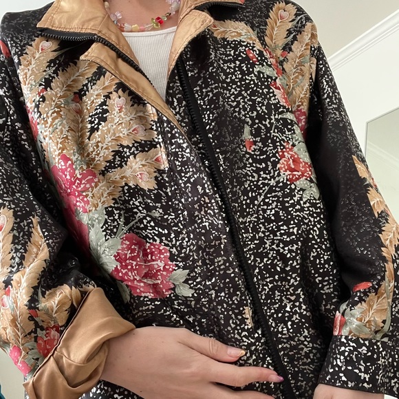 Reversible Silk Bomber Jacket (His/Virilis)(Samhain Dream Thaw 14 of 15 Quattuordecim ex Quindecim) RJSTHs2025 RJS